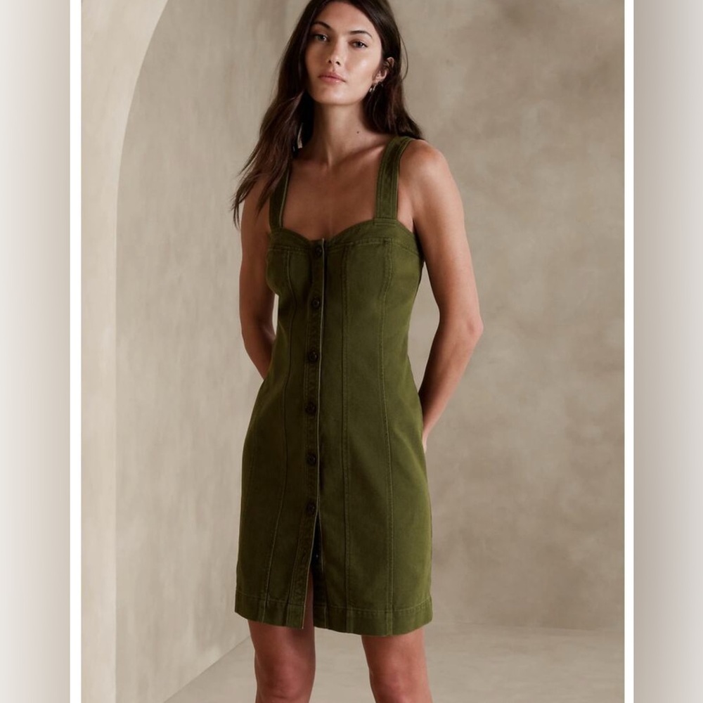 NWT Banana Republic Factory Seamed Mini Dress